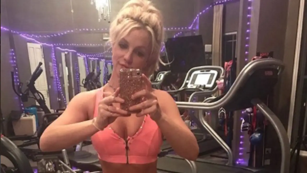 Britney Spears en el gimnasio Britney Spears en el gimnasio