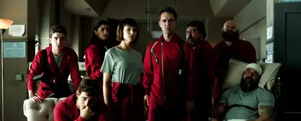 Los protagonistas de 'La casa de papel' Los protagonistas de 'La casa de papel'