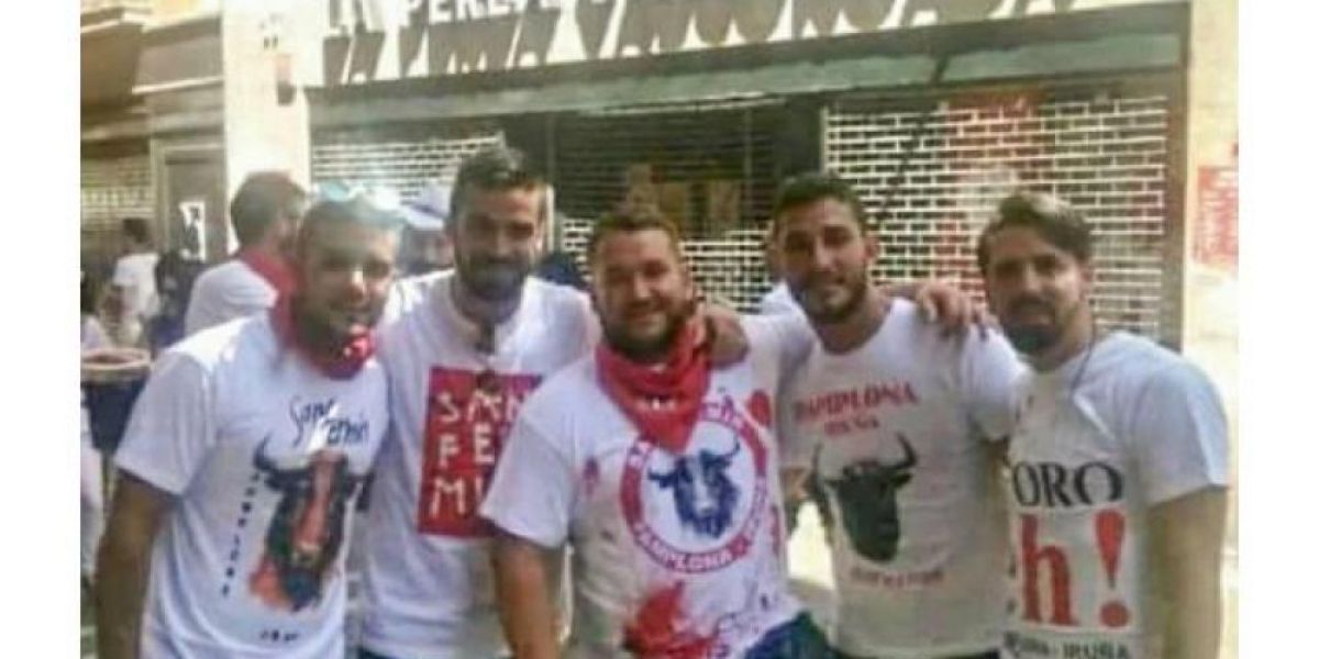Miembros de 'La Manada'