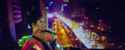 Nicki Minaj en el videoclip de 'Chung Li'