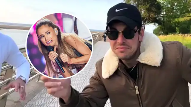 Mario Casas bailando Ariana Grande