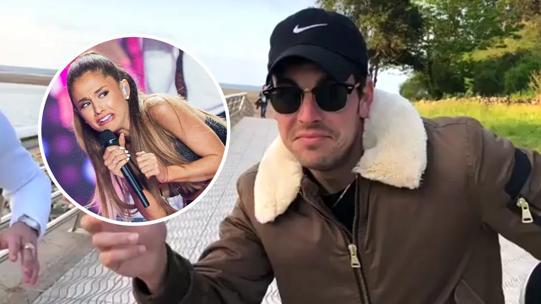 Mario Casas bailando Ariana Grande