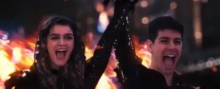Amaia y Alfred en 'Los Juegos del Hambre' Amaia y Alfred en 'Los Juegos del Hambre'