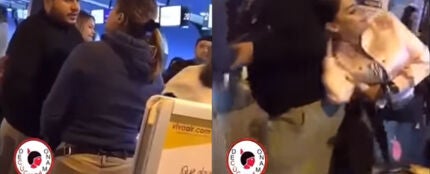 Una mujer pilla a su marido con la amante en el aeropuerto
