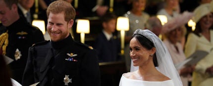 El príncipe Harry y Meghan Markle se dan el &#39;sí quiero&#39;