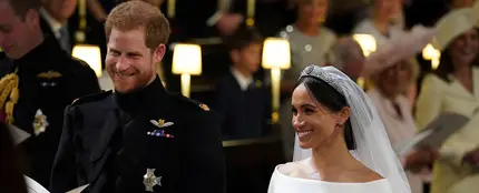 El príncipe Harry y Meghan Markle se dan el 'sí quiero' El príncipe Harry y Meghan Markle se dan el 'sí quiero'