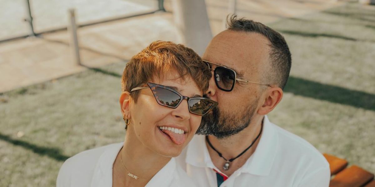 Laura Escanes y Risto Mejide