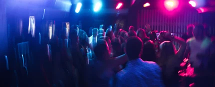 Imagen de archivo de una discoteca. Imagen de archivo de una discoteca.