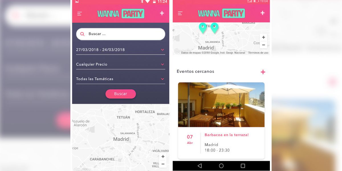 WannaParty, la app para ir de fiesta