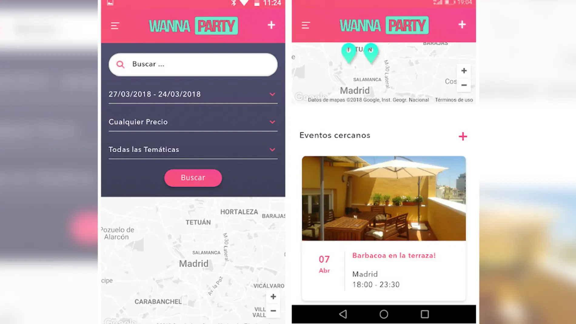 WannaParty, la app para ir de fiesta