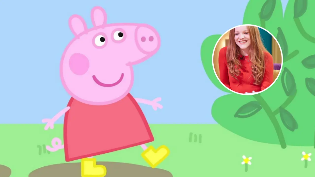 La actriz de 16 años que pone voz a Peppa Pig La actriz de 16 años que pone voz a Peppa Pig