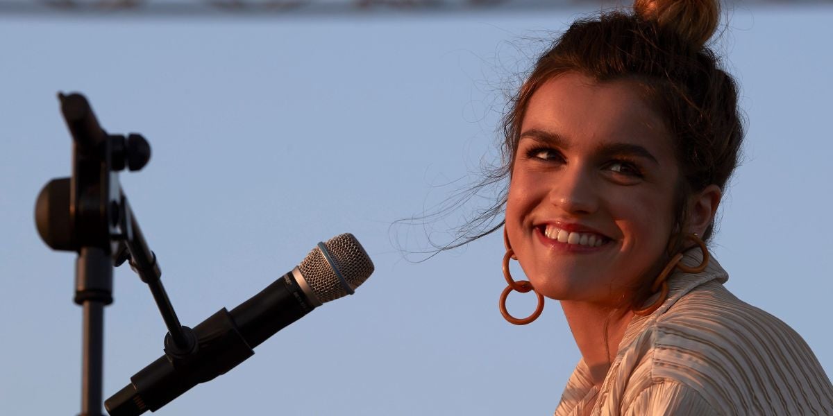 Amaia Romero en su actuación en el Primavera Sound 2018