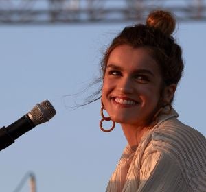 La cantante Amaia actúa por primera vez en solitario La cantante Amaia actúa por primera vez en solitario