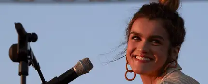 La cantante Amaia actúa por primera vez en solitario La cantante Amaia actúa por primera vez en solitario