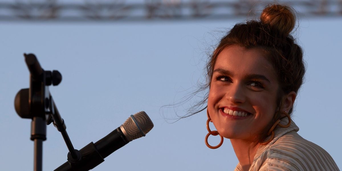 La cantante Amaia actúa por primera vez en solitario