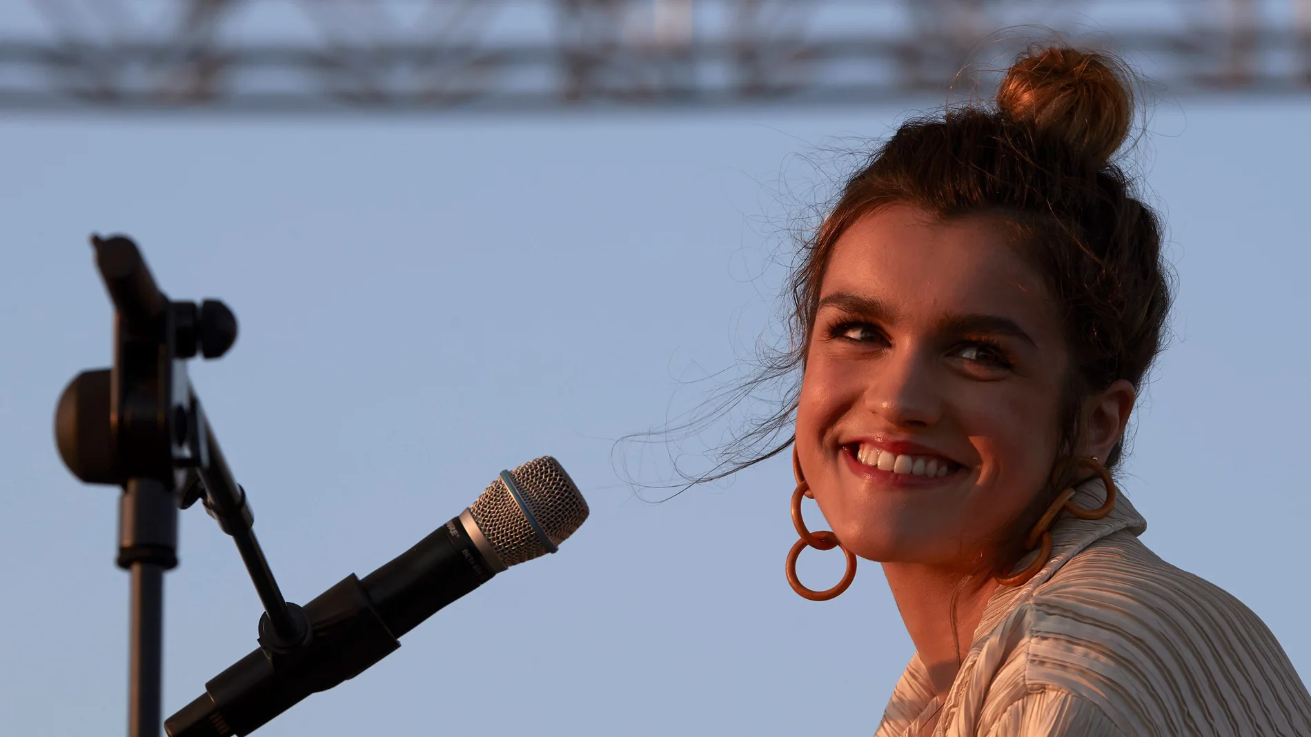 La cantante Amaia actúa por primera vez en solitario La cantante Amaia actúa por primera vez en solitario