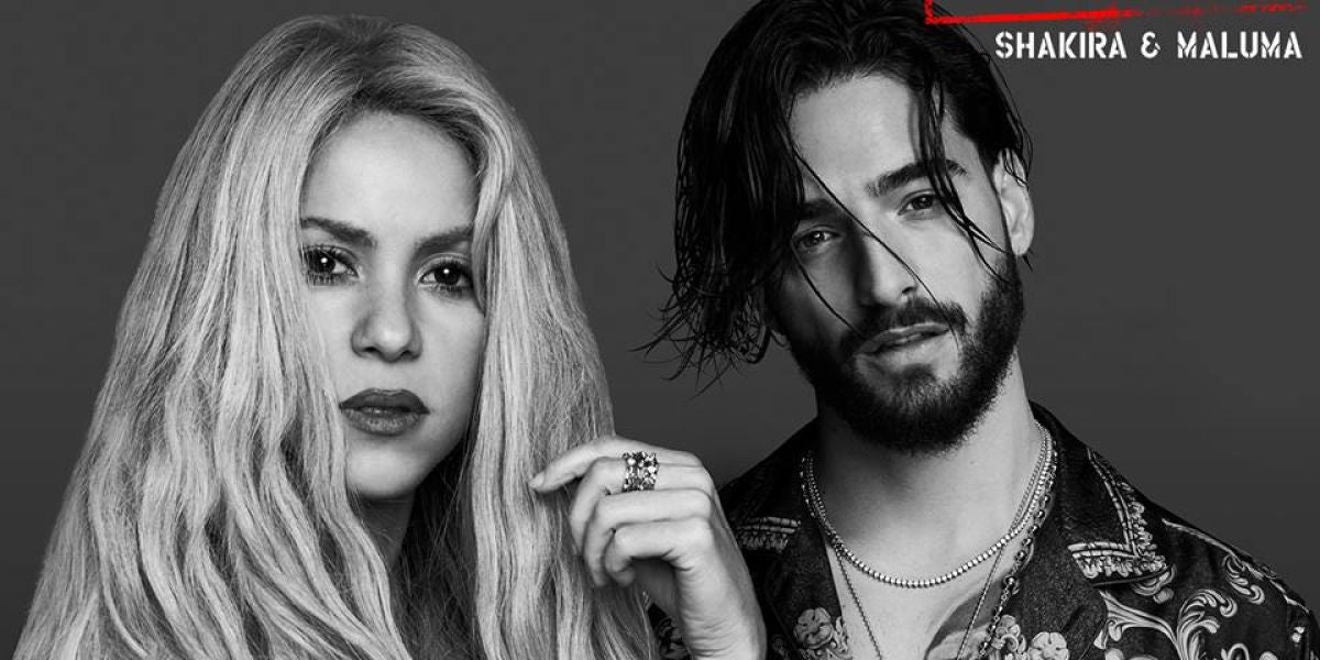 Shakira y Maluma presentan 'Clandestino'