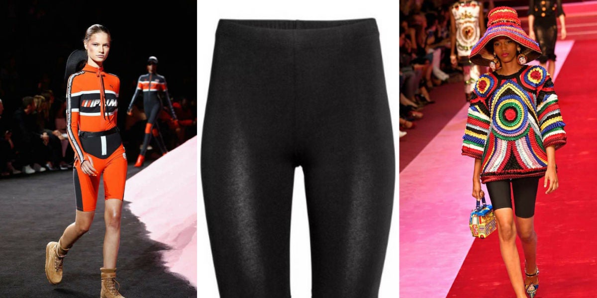 Pantalones de ciclista, la última moda