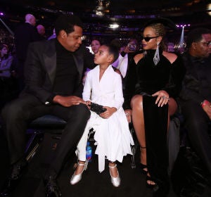 Beyoncé y Jay Z con su hija Blue Ivy Beyoncé y Jay Z con su hija Blue Ivy