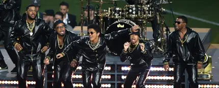 Imagen de archivo de un concierto de Bruno Mars Imagen de archivo de un concierto de Bruno Mars