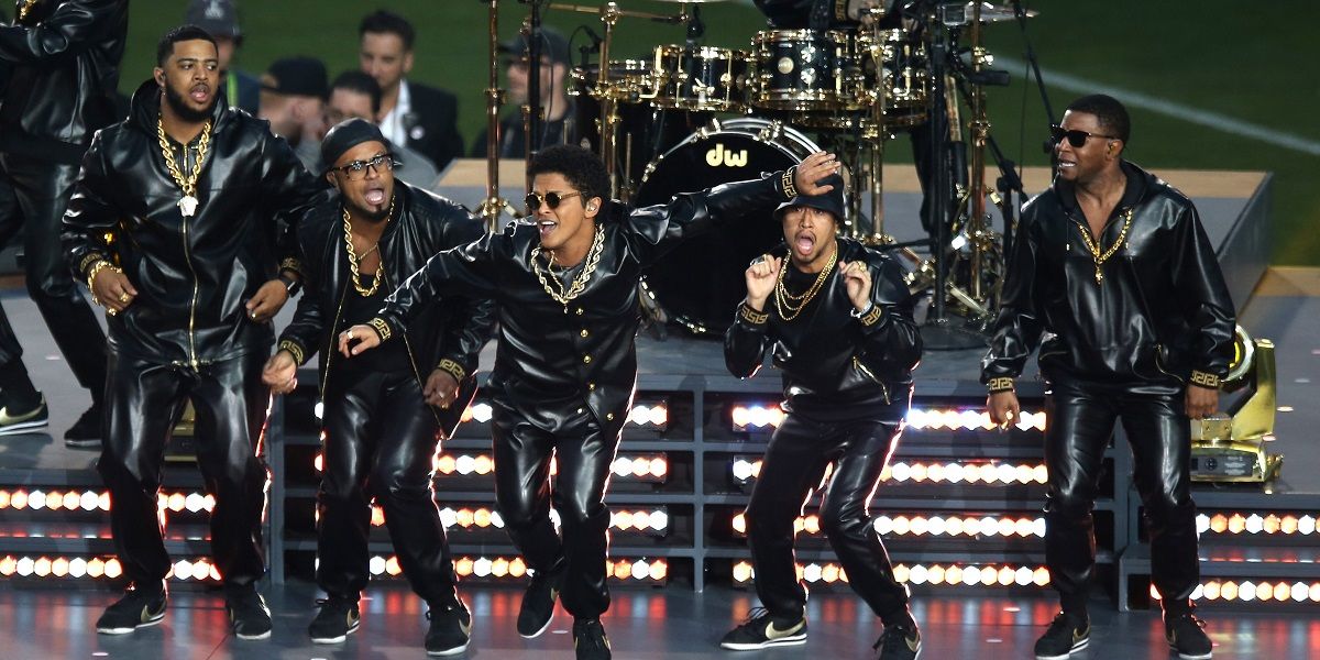 Imagen de archivo de un concierto de Bruno Mars