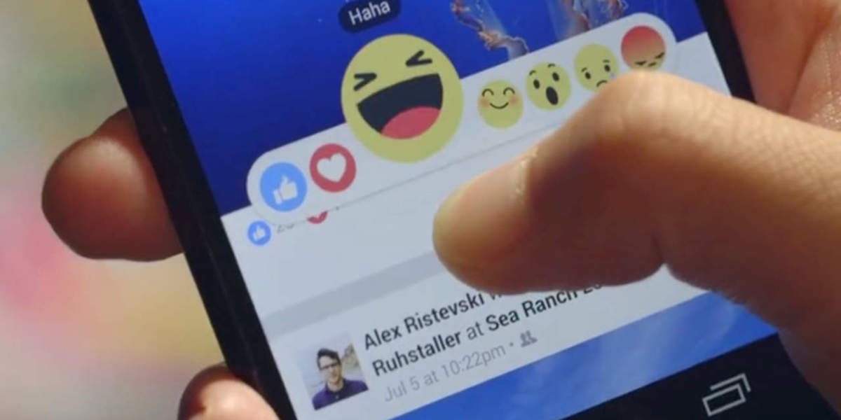 Reacciones de Facebook