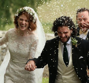 Kit Harington se casa con Rose Leslie Kit Harington se casa con Rose Leslie