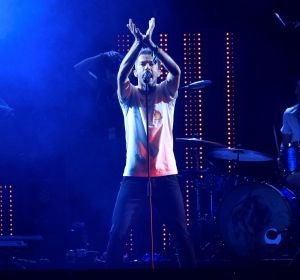 Vetusta Morla en el concierto en la Caja Mágica en Madrid Vetusta Morla en el concierto en la Caja Mágica en Madrid
