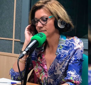 María Dolores de Cospedal durante una entrevista en Onda Cero María Dolores de Cospedal durante una entrevista en Onda Cero