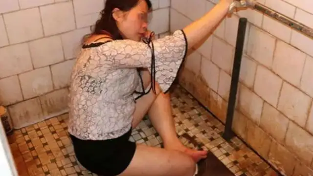La mujer atrapada