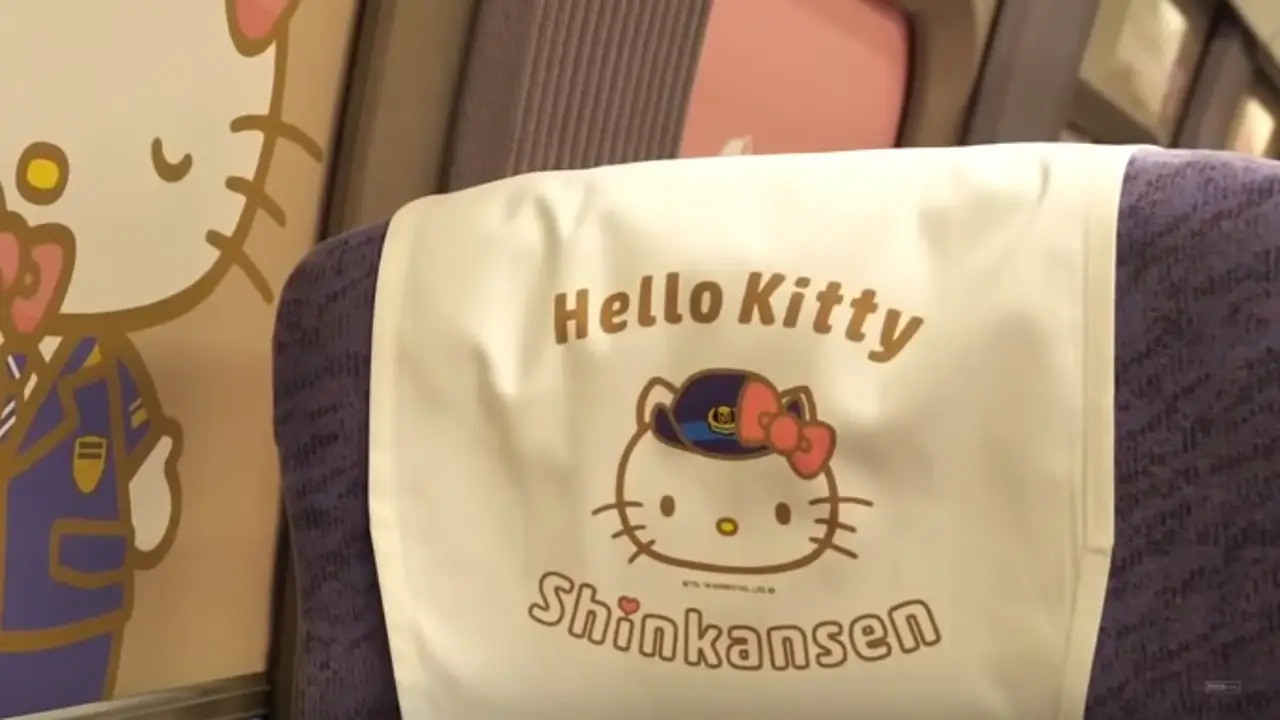 El tren de Hello Kitty El tren de Hello Kitty