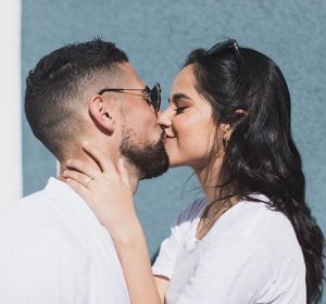Sebastian Lletget y Becky G Sebastian Lletget y Becky G