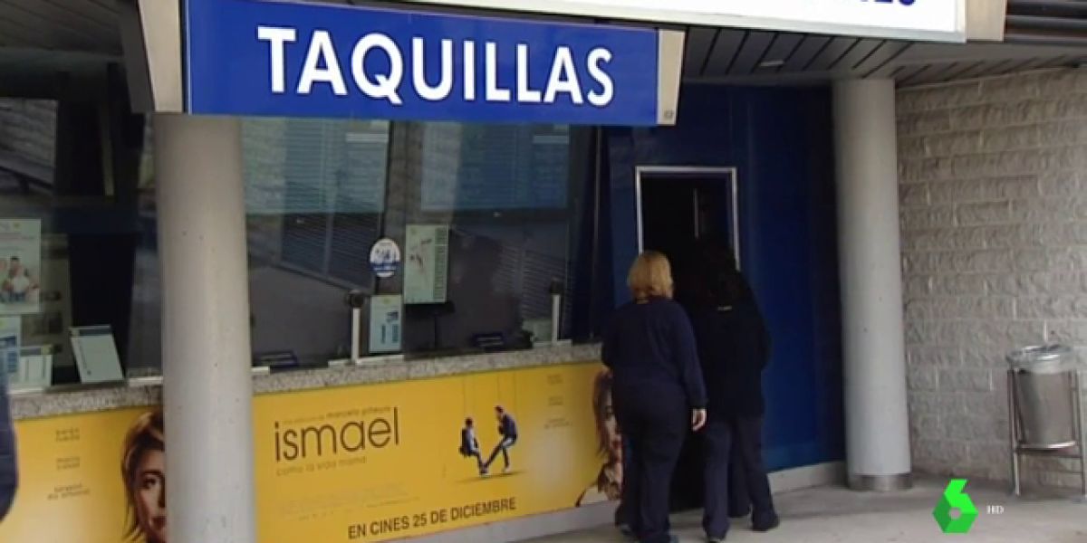 Taquilla donde se compran las entradas de cine
