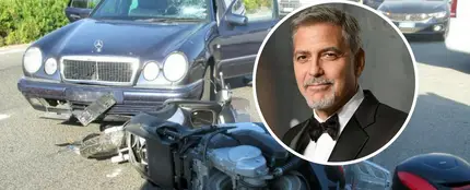 Accidente de George Clooney en Cerdeña Accidente de George Clooney en Cerdeña