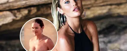 La modelo Candice Swanepoel de Victoria's Secret La modelo Candice Swanepoel de Victoria's Secret