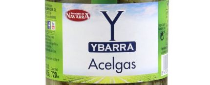 Acelgas en conserva de la marca Ybarra