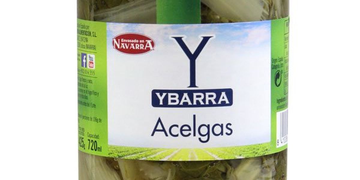 Acelgas en conserva de la marca Ybarra