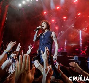 Bunbury durante su concierto en Cruïlla Barcelona Bunbury durante su concierto en Cruïlla Barcelona