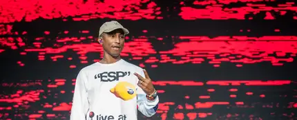 Pharrell Williams en su concierto en Cruïlla Barcelona Pharrell Williams en su concierto en Cruïlla Barcelona
