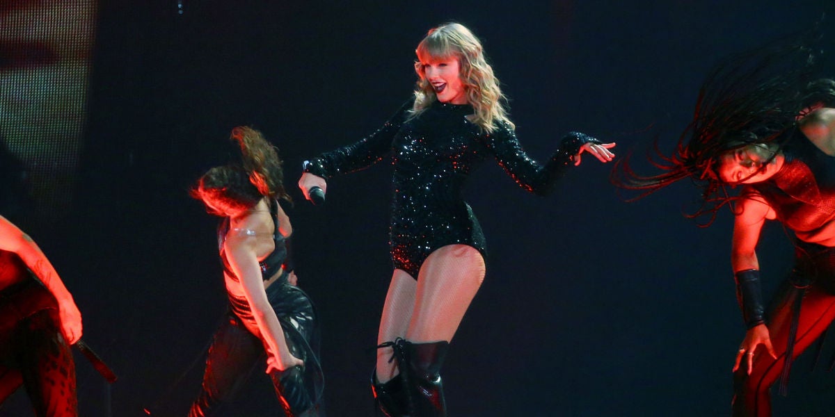 Taylor Swift en 'ReputationTour'