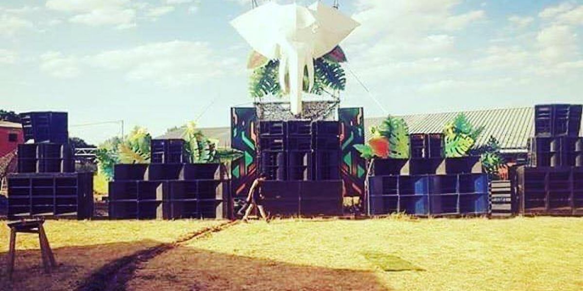 La 'rave' clandestina' Freeparty Kamikaze 3.0.