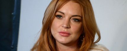 La actriz Lindsay Lohan