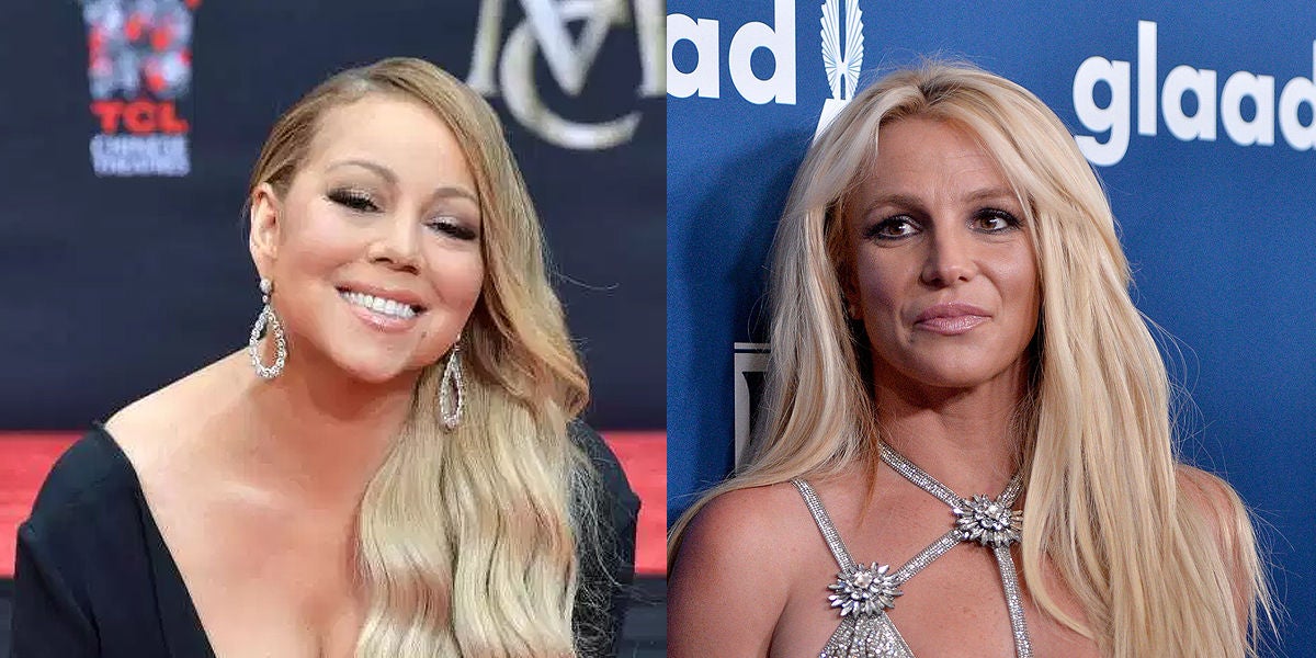 Mariah Carey y Britney Spears