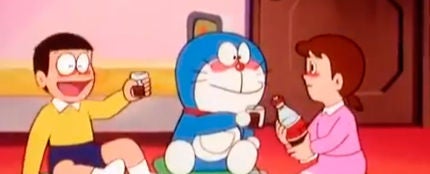 Capítulo en el que Doraemon, Nobita y Shizuka se emborrachan