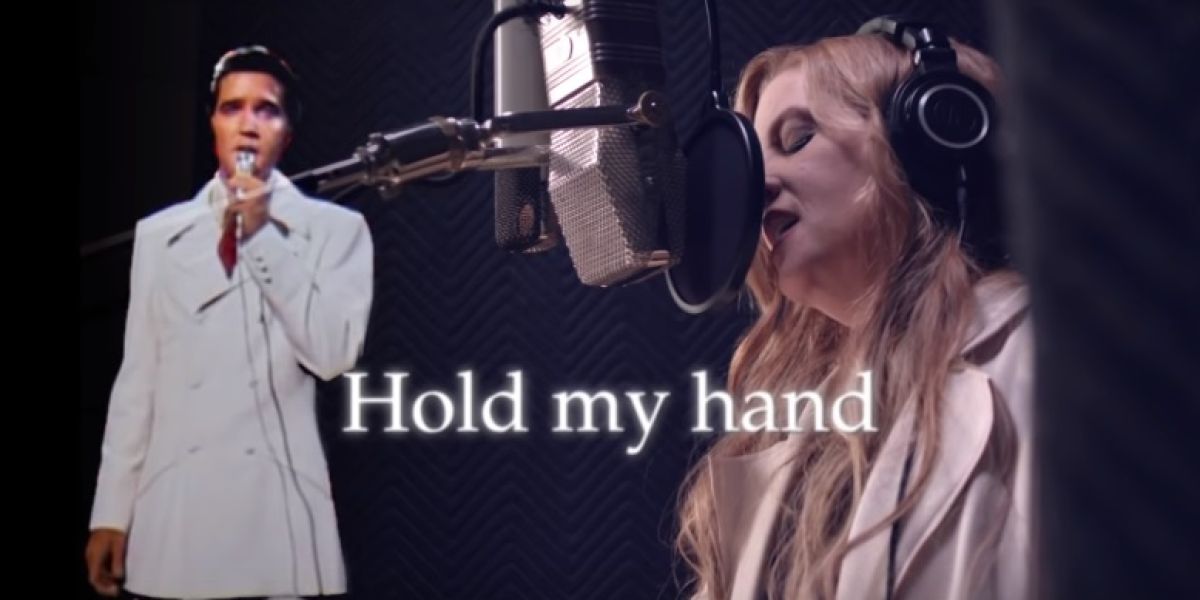 Lisa Marie Presley revive a su padre Elvis Presley en una nueva versión de 'Where no one stands alone'