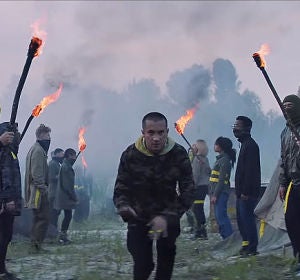 Twenty One Pilots en el vídeo de 'Levitate' Twenty One Pilots en el vídeo de 'Levitate'