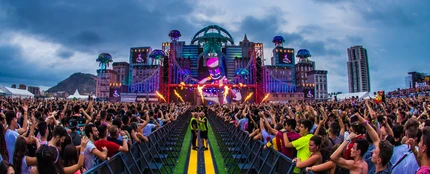Marshmello durante su actuación en Medusa Sunbeach Festival 2018 Marshmello durante su actuación en Medusa Sunbeach Festival 2018