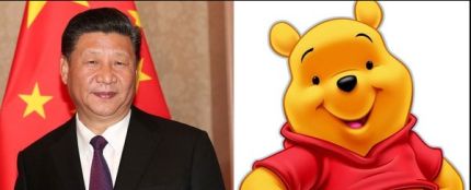 Comparan al presidente de China con Winnie The Pooh