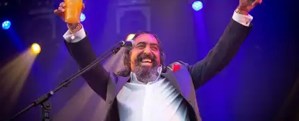 Diego El Cigala durante su polémica actuación en el Sonorama 2018 Diego El Cigala durante su polémica actuación en el Sonorama 2018
