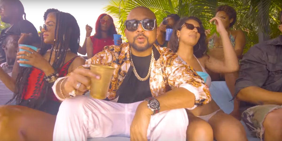 Sean Paul en el videoclip de 'House Party'